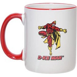 Cana personalizata, maner-buza color